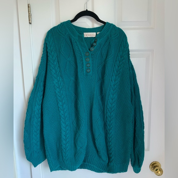 Cotton/Ramie tunic sweater XL - Picture 1 of 3